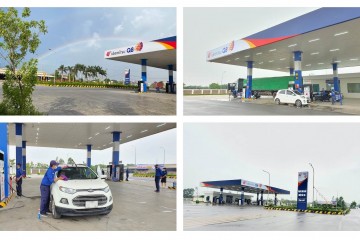 Official operation of the 5th Service Station under Idemitsu Q8 - Cam Hung Service Station